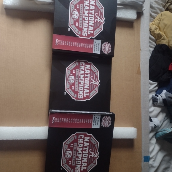 NWT Alabama Crimson Tide Football National Championship Book History Made 2020 - Picture 5 of 14